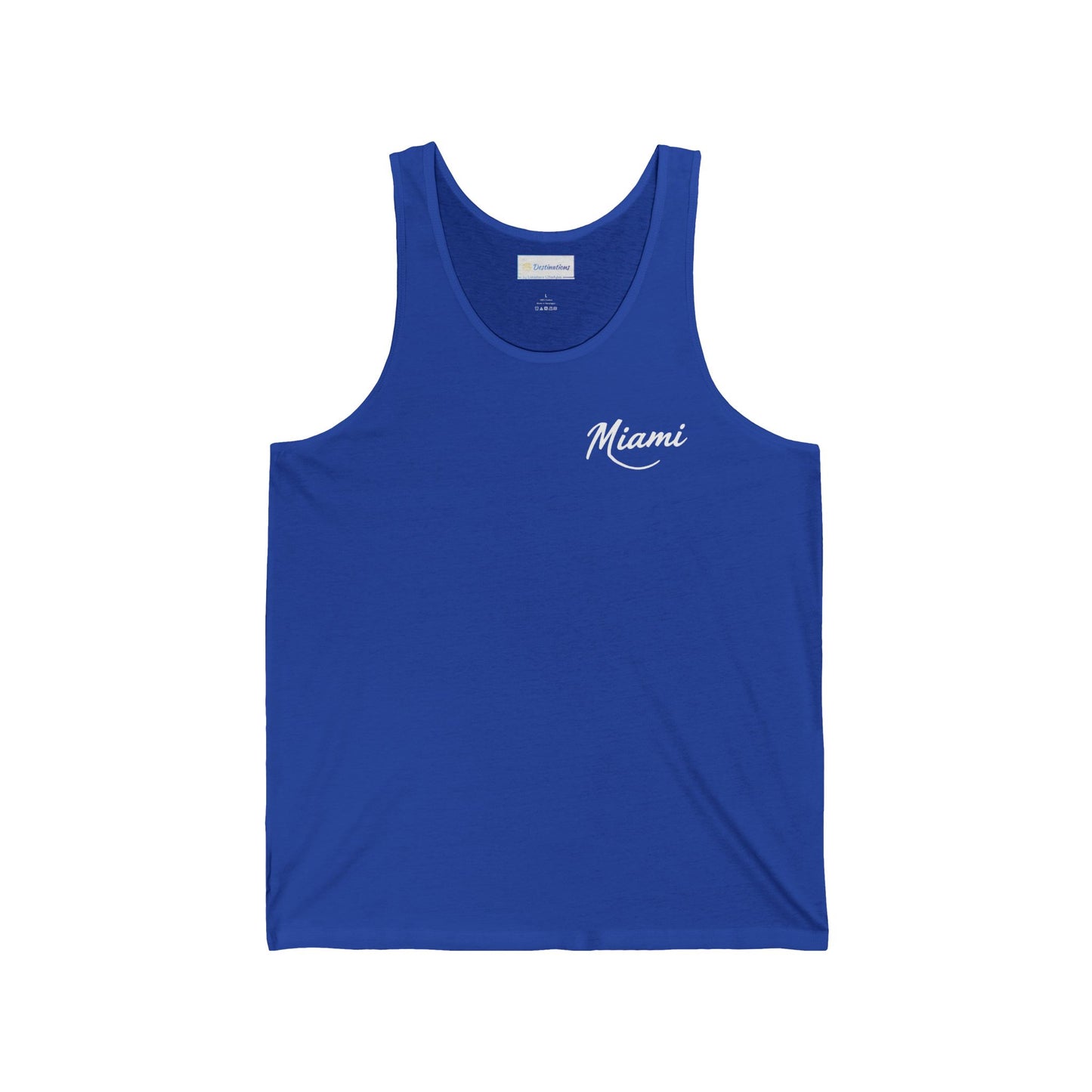 Retro Miami Unisex Jersey Tank