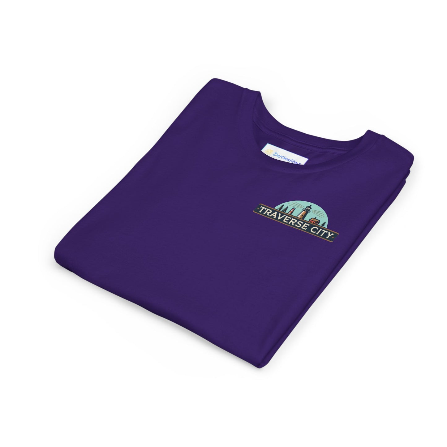 Vintage Traverse City Unisex Youth Short Sleeve Tee
