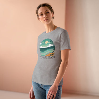 Coastal Vibes Condado Beach Women's Cotton Tee