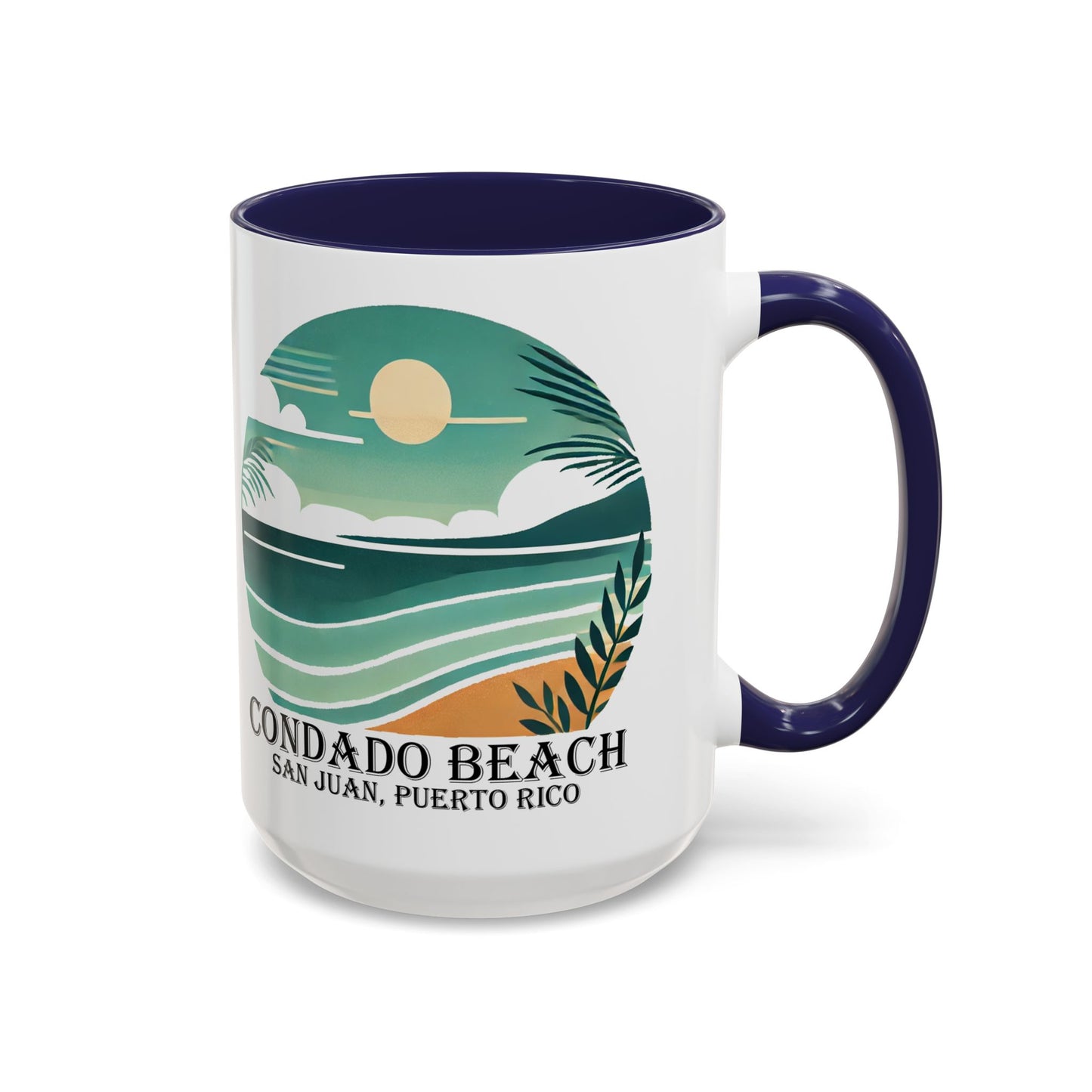 Coastal Vibes Condado Beach Accent Coffee Mug