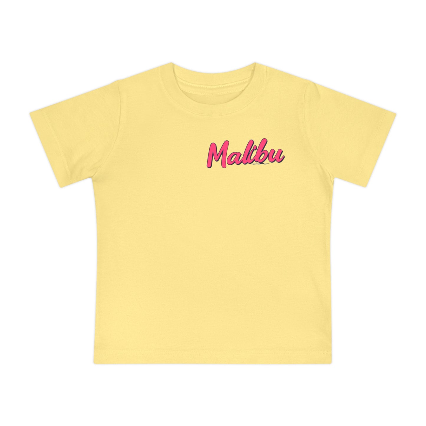 Retro Malibu Unisex Baby Short Sleeve T-Shirt