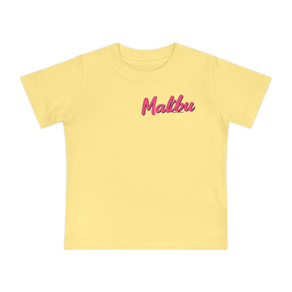 Retro Malibu Unisex Baby Short Sleeve T-Shirt
