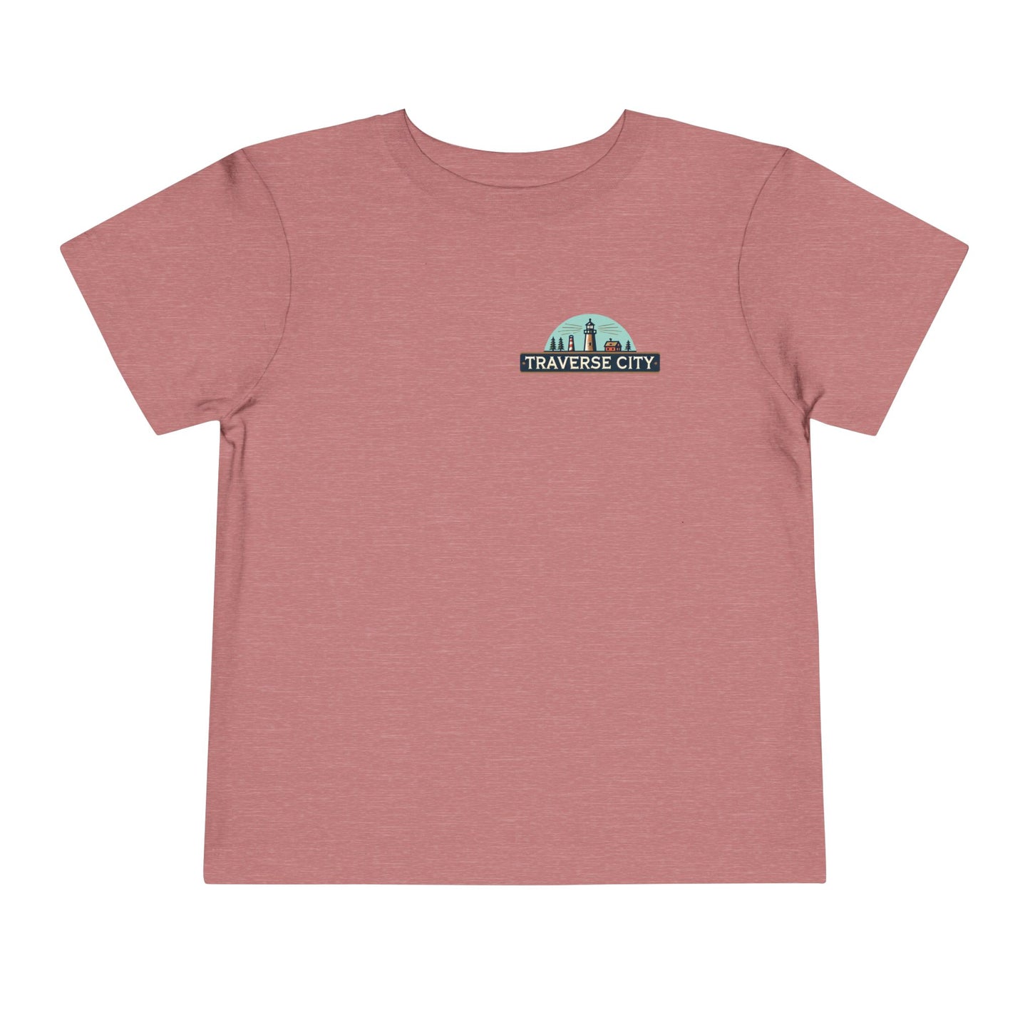 Vintage Traverse City Unisex Toddler Short Sleeve Tee