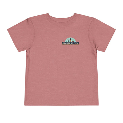 Vintage Traverse City Unisex Toddler Short Sleeve Tee