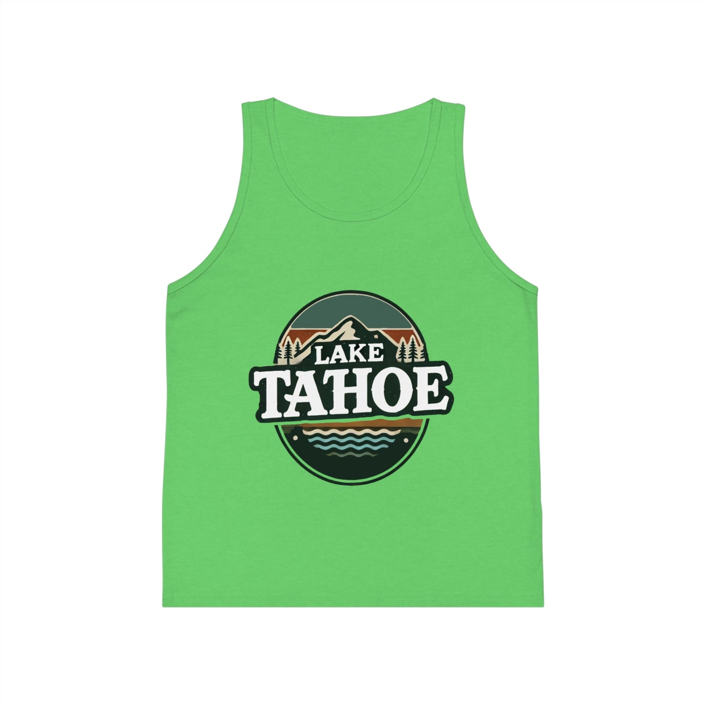 Vintage Lake Tahoe Unisex Kids Jersey Tank Top