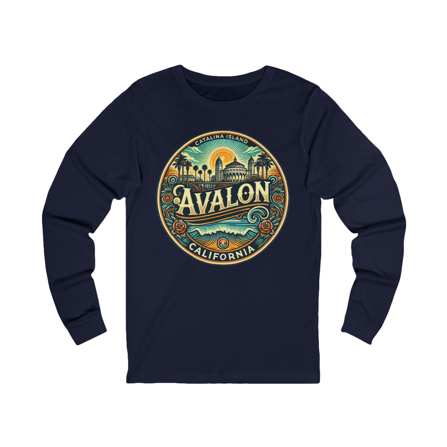 Elegant Avalon Unisex Jersey Long Sleeve Tee