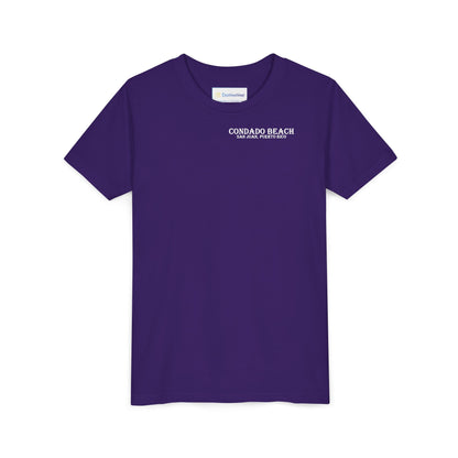 Coastal Vibes Condado Beach Unisex Youth Short Sleeve Tee