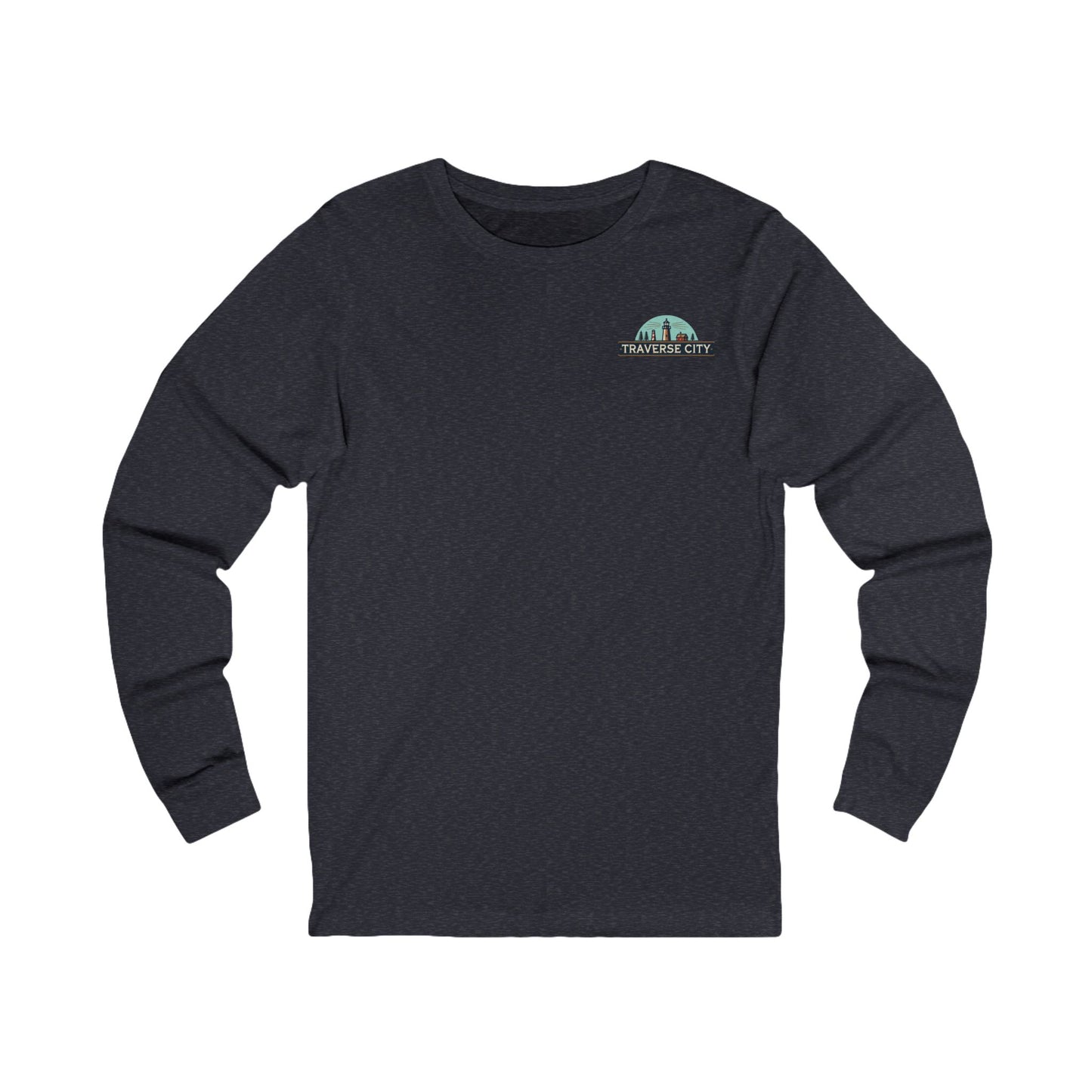 Vintage Traverse City Unisex Jersey Long Sleeve Tee
