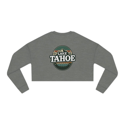 Vintage Lake Tahoe Women's Cropped Sweatshirt