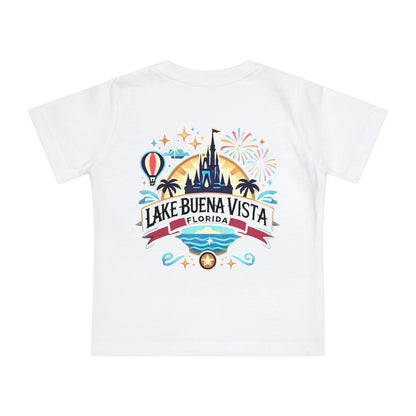 Adventurous Lake Buena Vista Unisex Baby Short Sleeve T-Shirt
