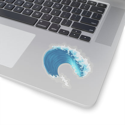 Ocean Wave Kiss-Cut Sticker