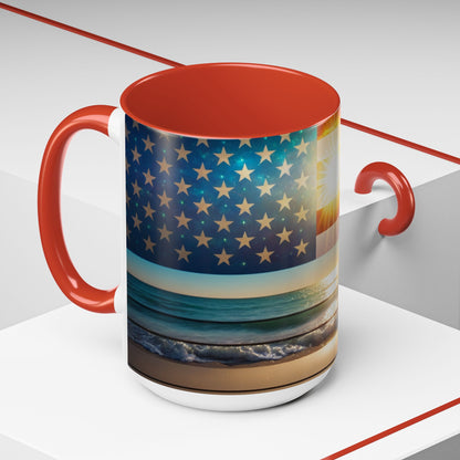 Memorial Accent Coffee Mug