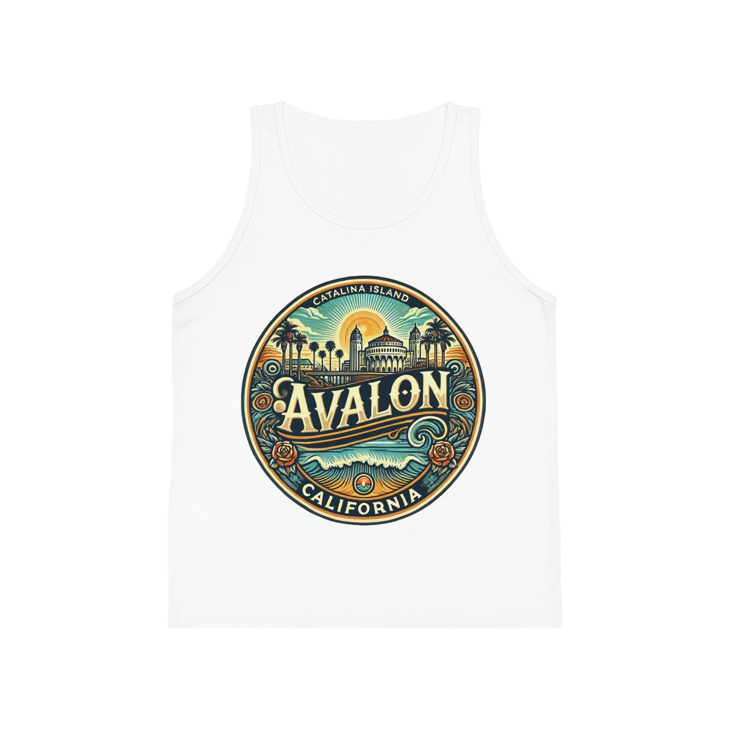 Elegant Avalon Unisex Kids Jersey Tank Top