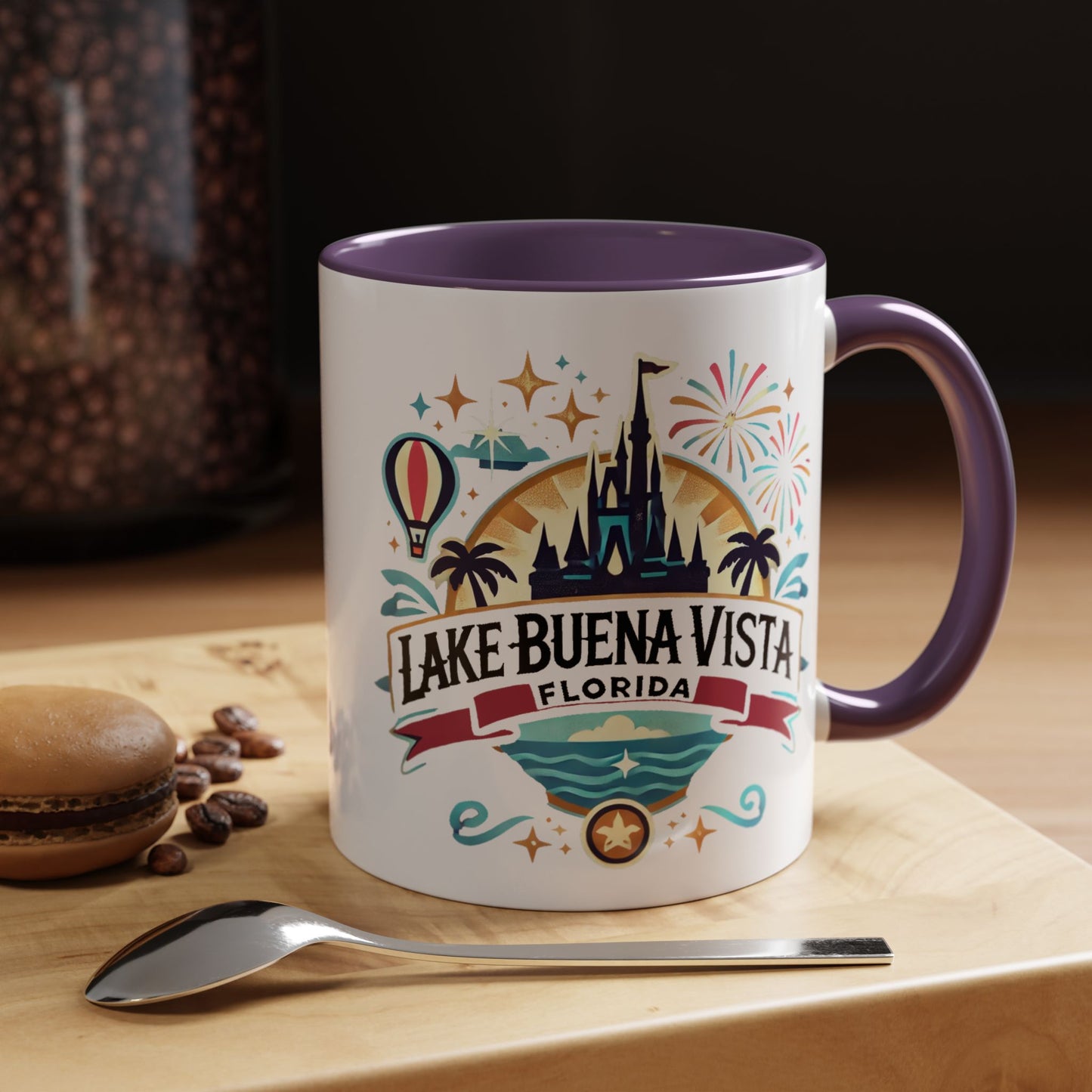 Adventurous Lake Buena Vista Accent Coffee Mug