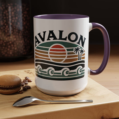 Retro Avalon Accent Coffee Mug