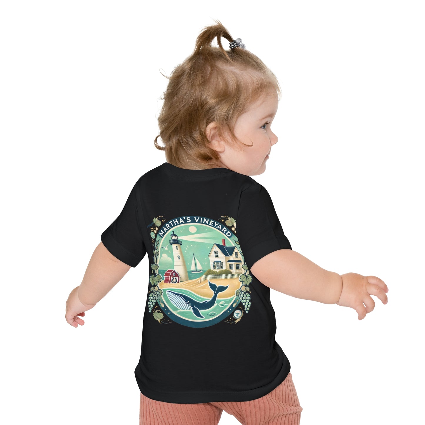 Vintage Martha's Vineyard Unisex Baby Short Sleeve T-Shirt