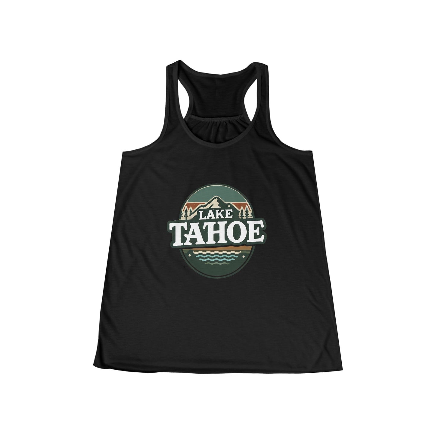 Vintage Lake Tahoe Women's Flowy Racerback Tank