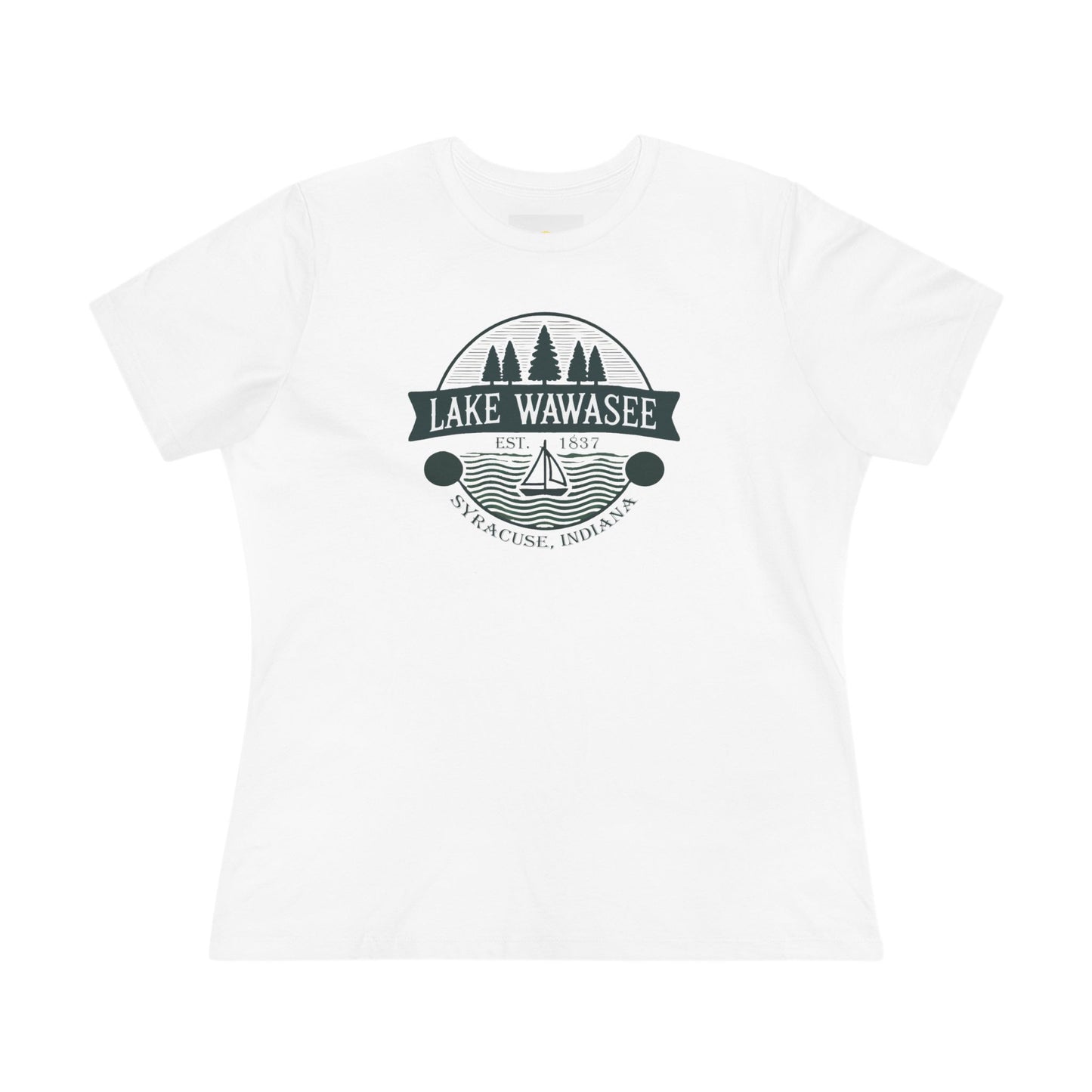 Vintage Lake Wawasee Women's Cotton Tee