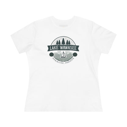 Vintage Lake Wawasee Women's Cotton Tee