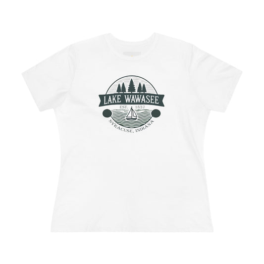 Vintage Lake Wawasee Women's Cotton Tee