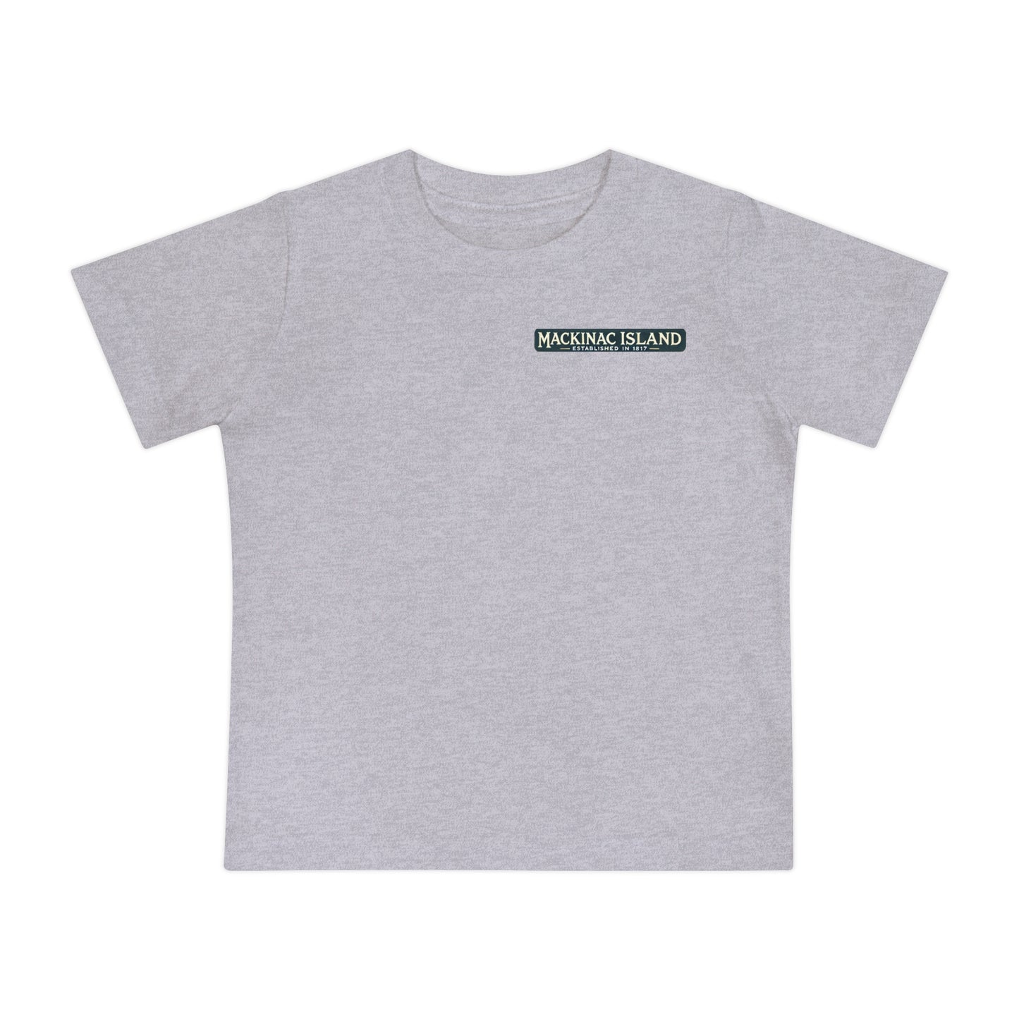 Vintage Mackinac Island Unisex Baby Short Sleeve T-Shirt