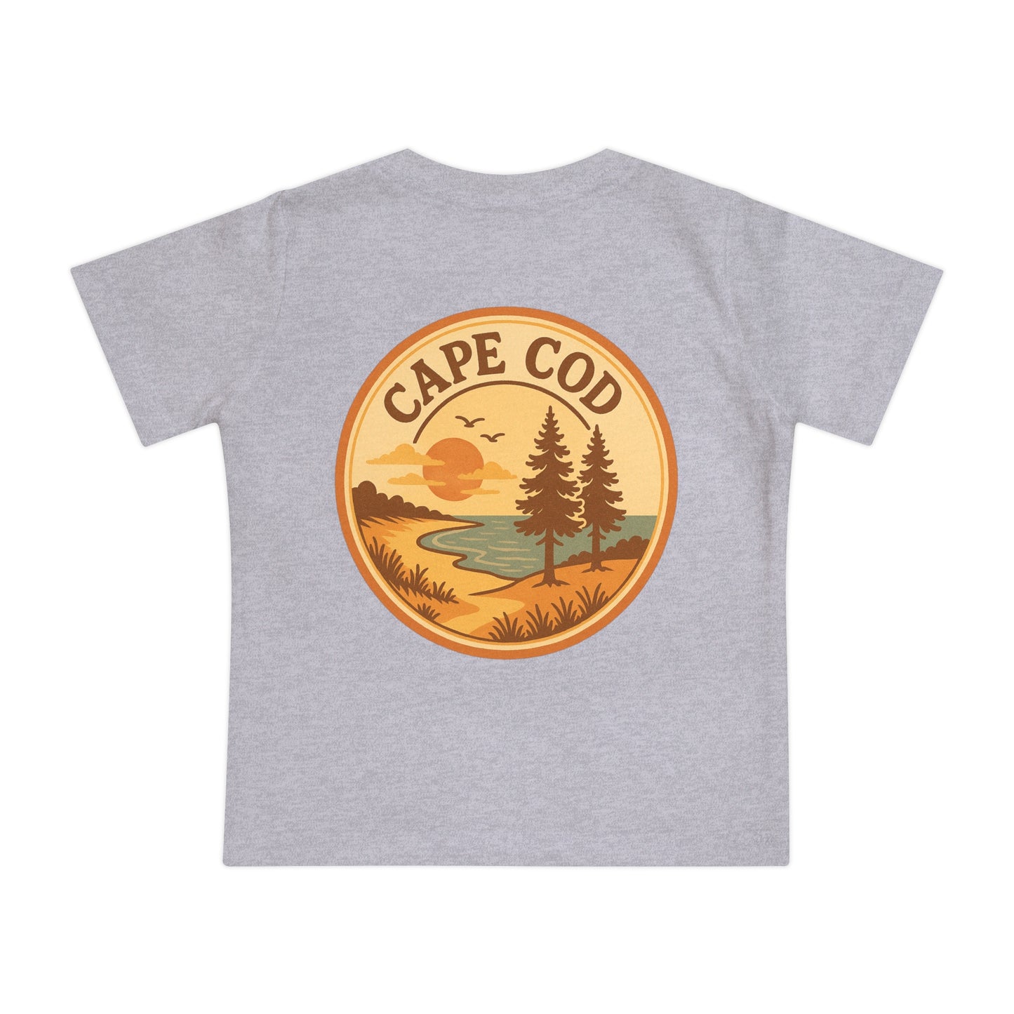 Rustic Cape Cod Unisex Baby Short Sleeve T-Shirt