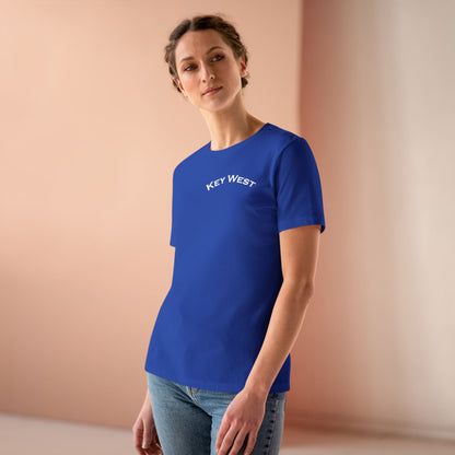 Vibrant Key West Women's Cotton Tee