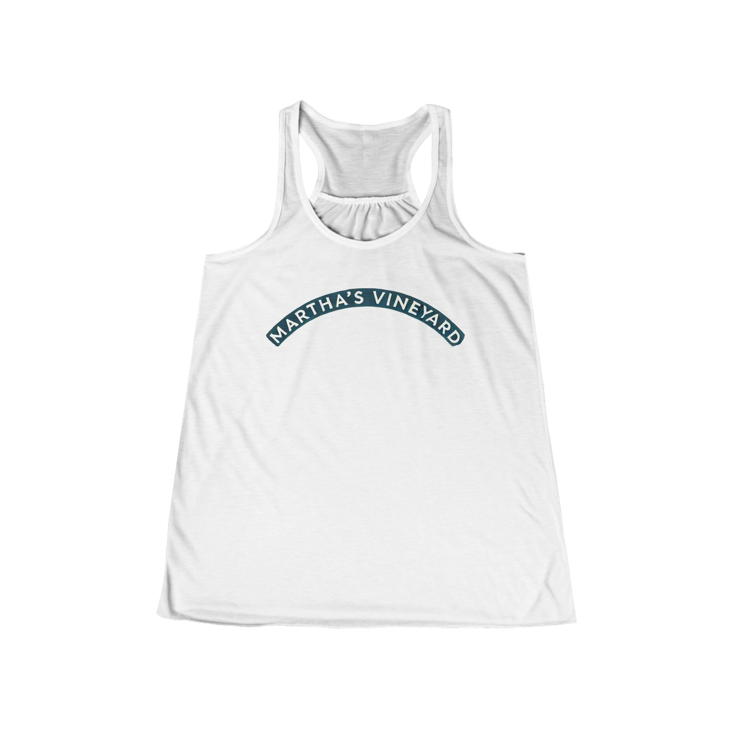 Vintage Martha's Vineyard Women's Flowy Racerback Tank