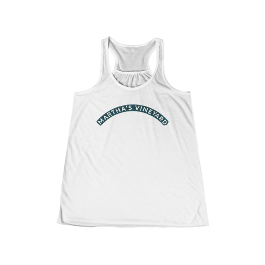 Vintage Martha's Vineyard Women's Flowy Racerback Tank