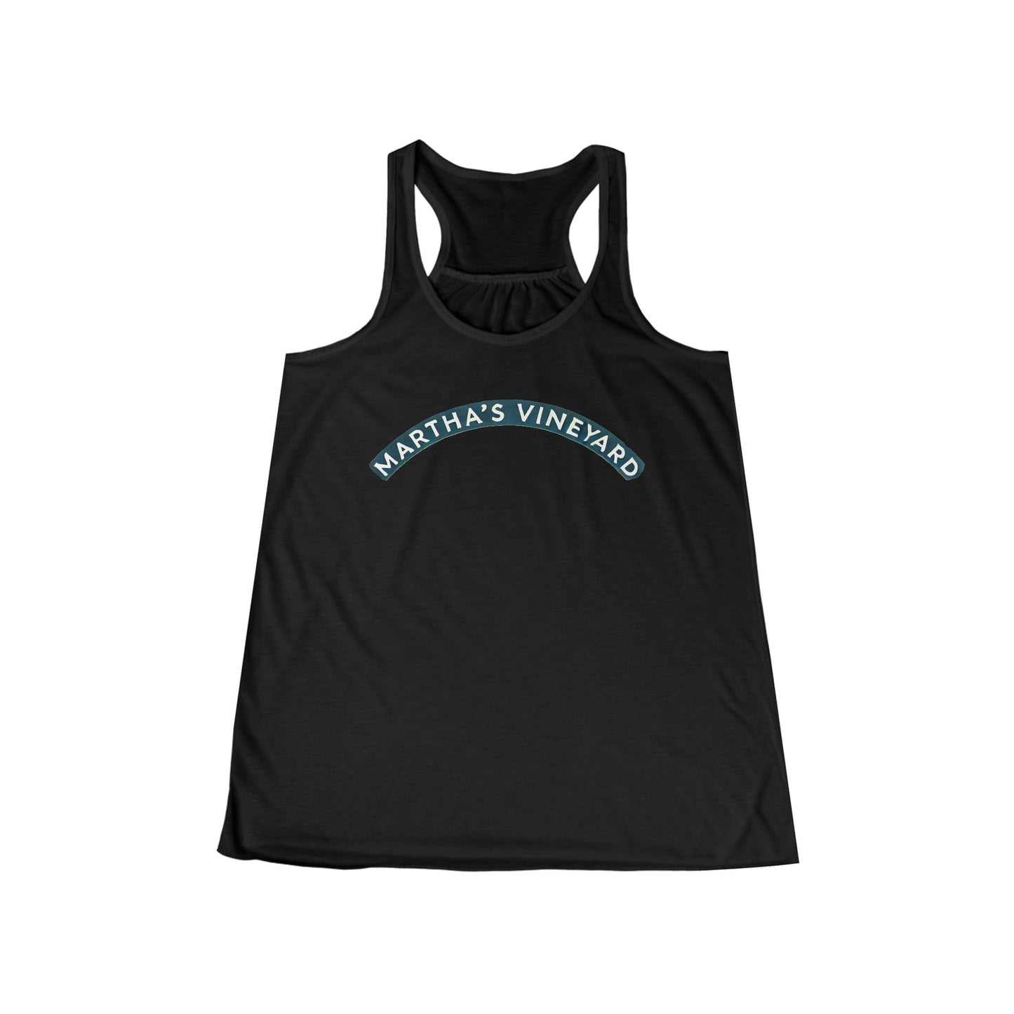 Vintage Martha's Vineyard Women's Flowy Racerback Tank