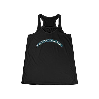 Vintage Martha's Vineyard Women's Flowy Racerback Tank