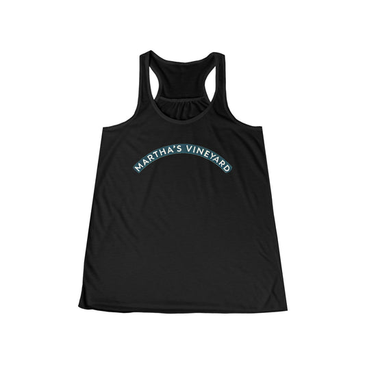 Vintage Martha's Vineyard Women's Flowy Racerback Tank