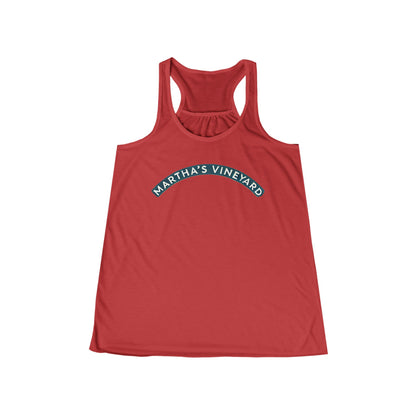 Vintage Martha's Vineyard Women's Flowy Racerback Tank