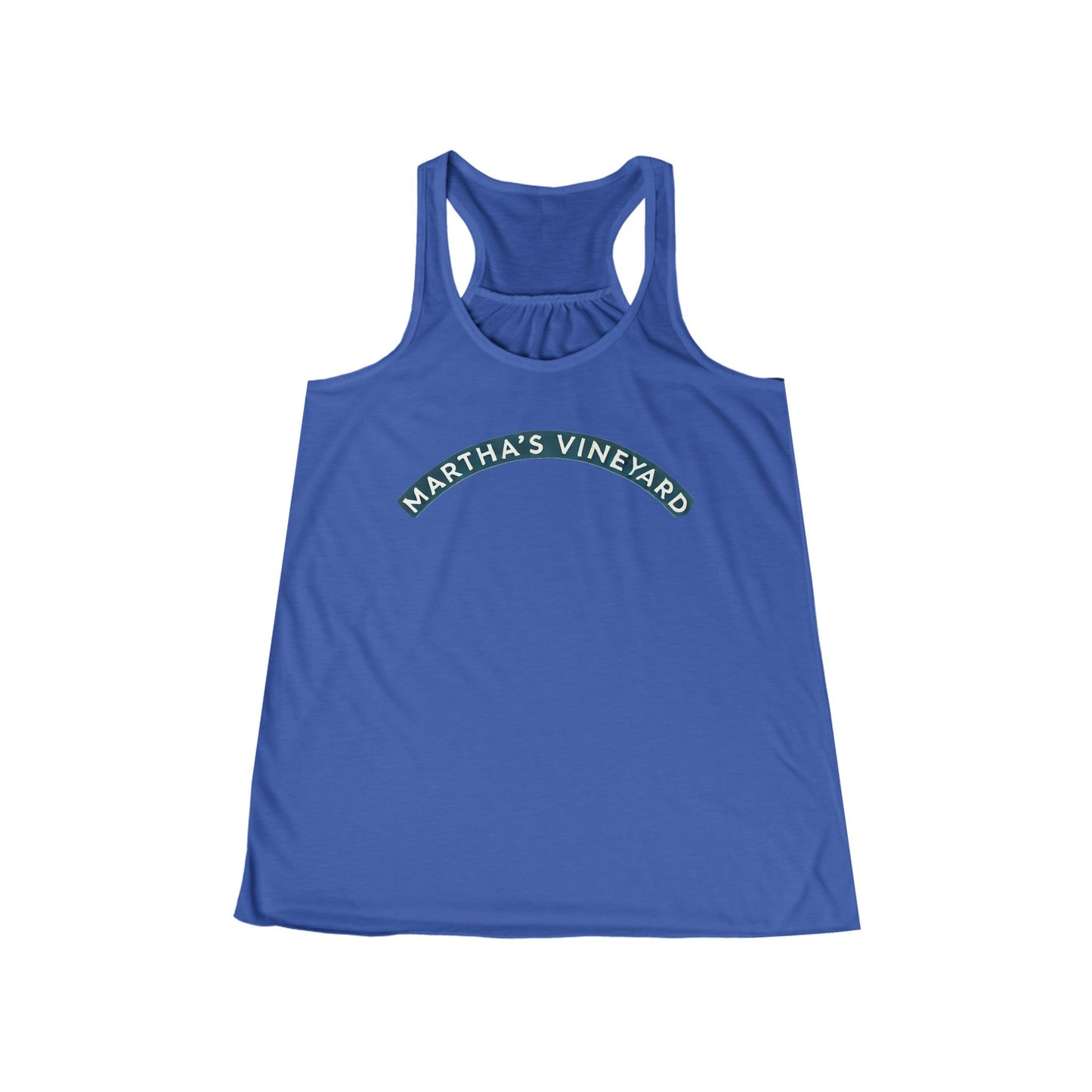 Vintage Martha's Vineyard Women's Flowy Racerback Tank