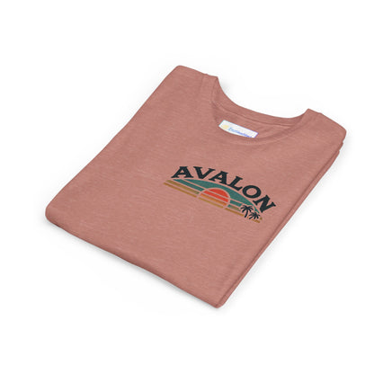 Retro Avalon Sunset Youth Short Sleeve Tee