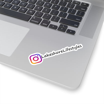 Lakeshore Lifestyles Instagram Kiss-Cut Sticker