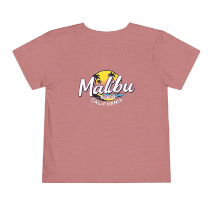 Retro Malibu Unisex Toddler Short Sleeve Tee