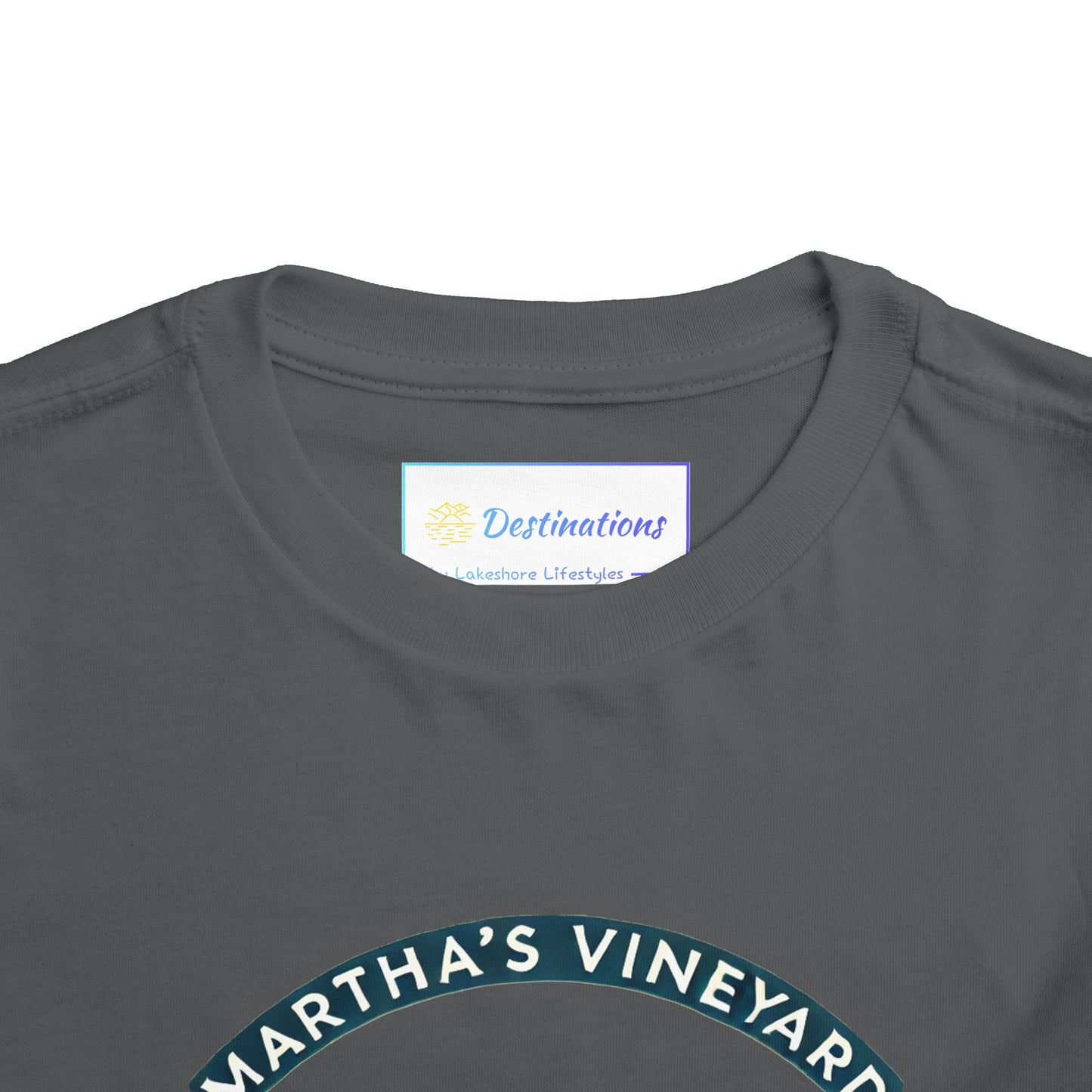 Vintage Martha's Vineyard Unisex Toddler Short Sleeve Tee