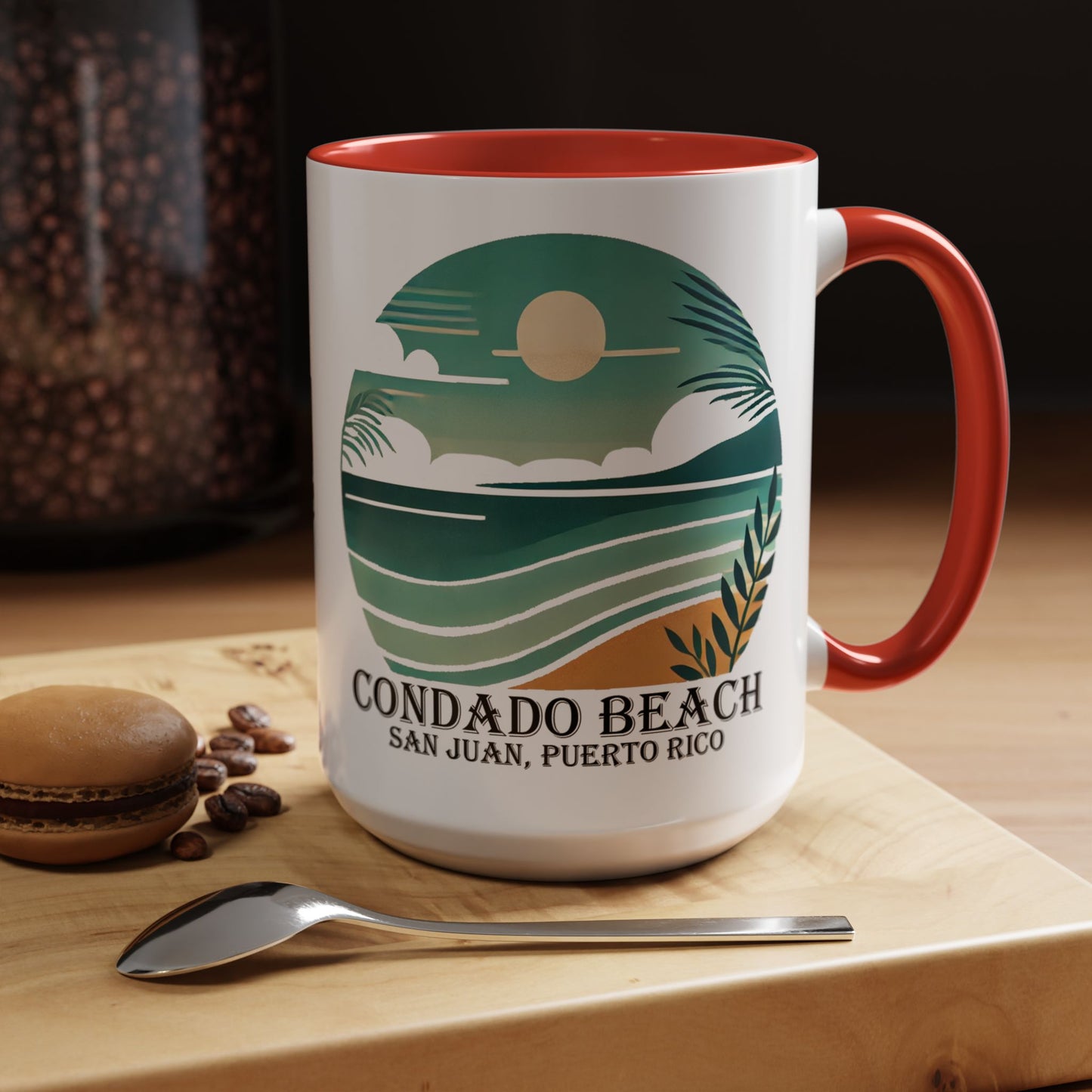 Coastal Vibes Condado Beach Accent Coffee Mug