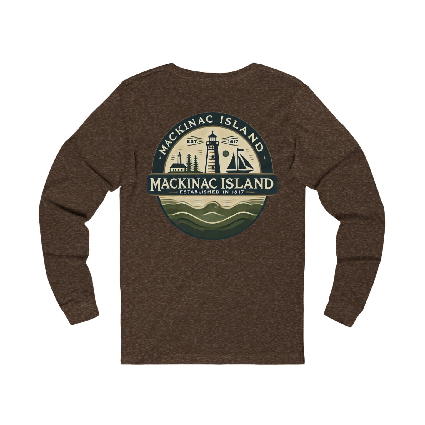 Vintage Mackinac Island Unisex Jersey Long Sleeve Tee