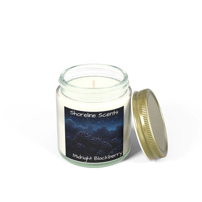 Midnight Blackberry Scented Candle (Apricot Wax)