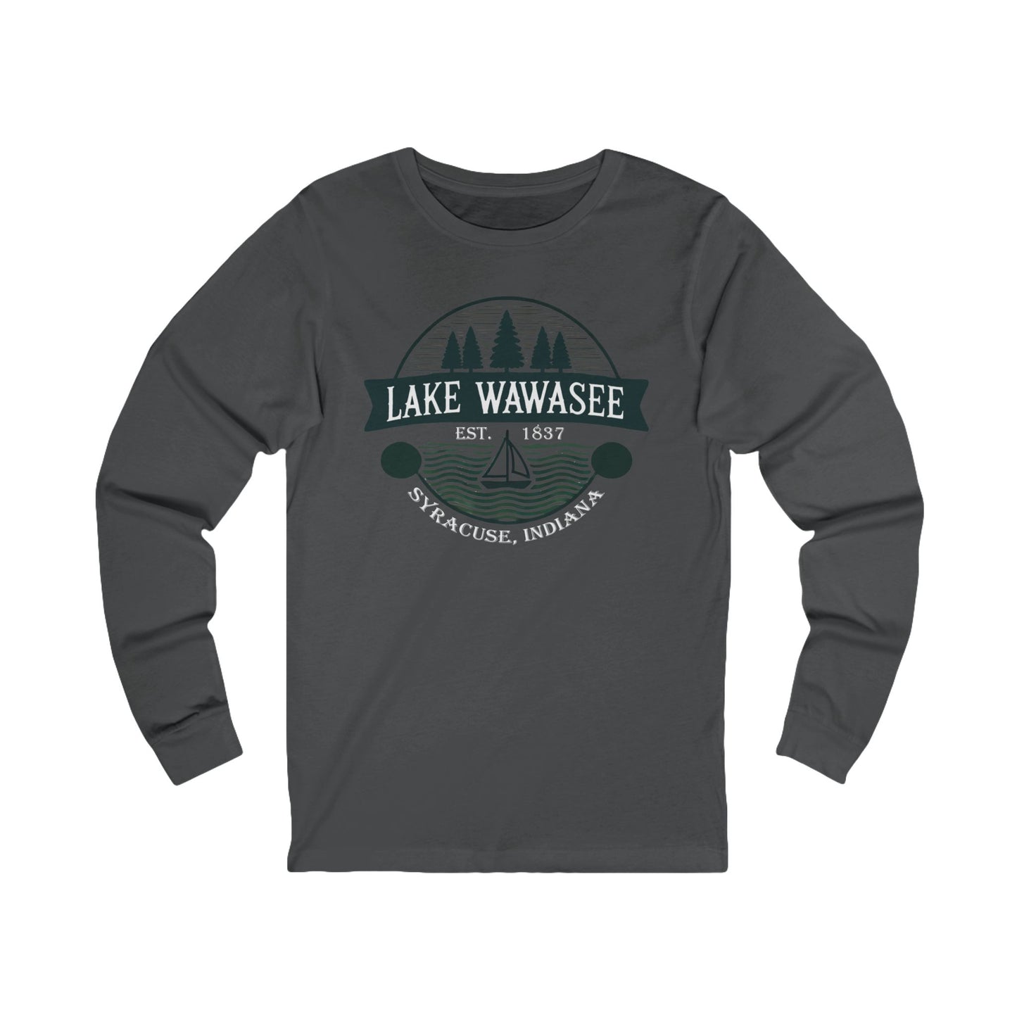 Vintage Lake Wawasee Unisex Jersey Long Sleeve Tee