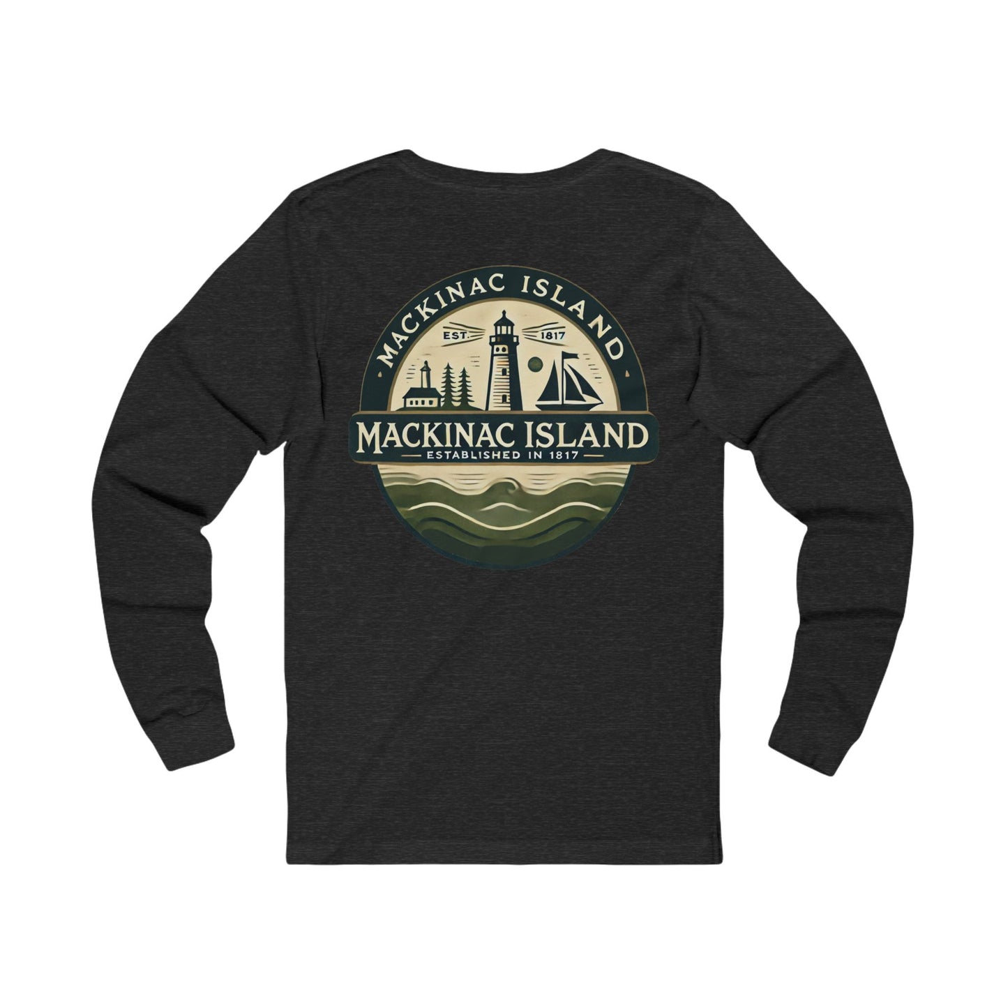 Vintage Mackinac Island Unisex Jersey Long Sleeve Tee