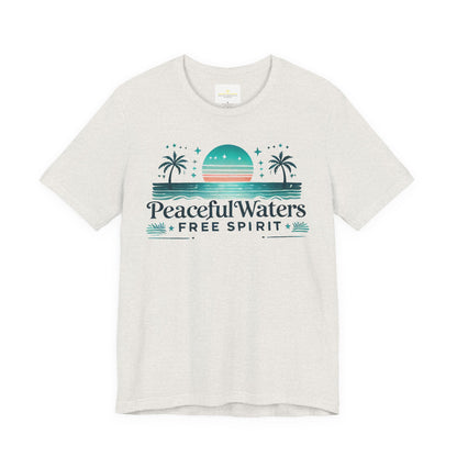 Peaceful Waters Free Spirit Jersey Short Sleeve Tee