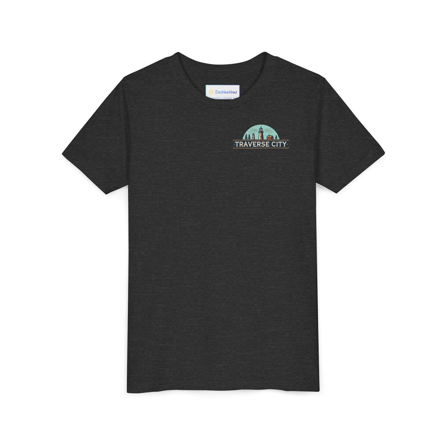 Vintage Traverse City Unisex Youth Short Sleeve Tee
