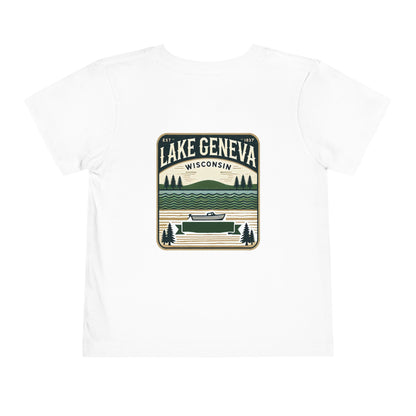 Vintage Lake Geneva Unisex Toddler Short Sleeve Tee