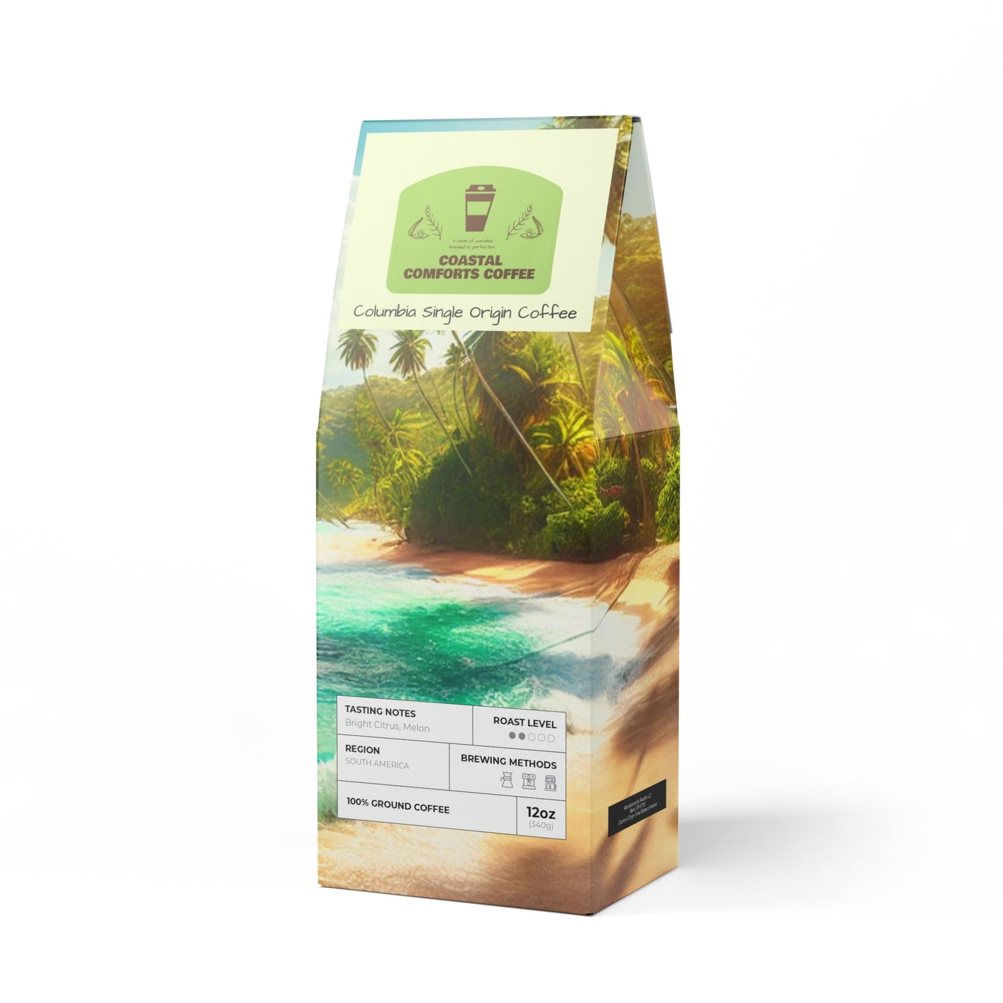 Colombia Single Origin Coffee (Light-Medium Roast)