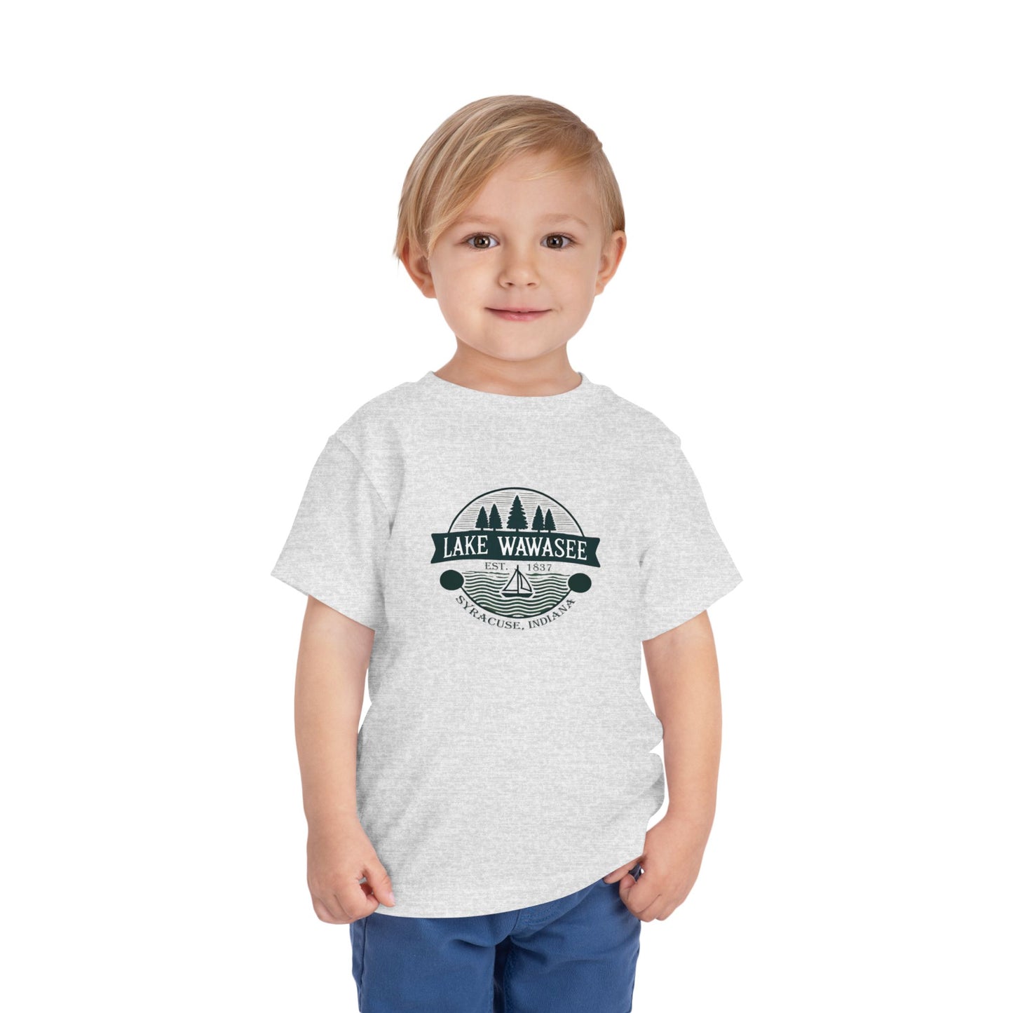 Vintage Lake Wawasee Unisex Toddler Short Sleeve Tee