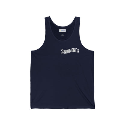 Vibrant Santa Monica Unisex Jersey Tank