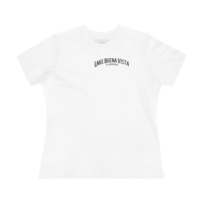 Adventurous Lake Buena Vista Women's Cotton Tee